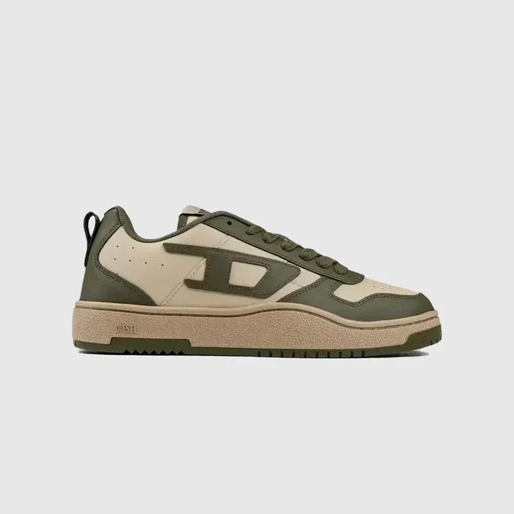 Diesel Mens S-Ukiyo V2 Low Brown and Khaki