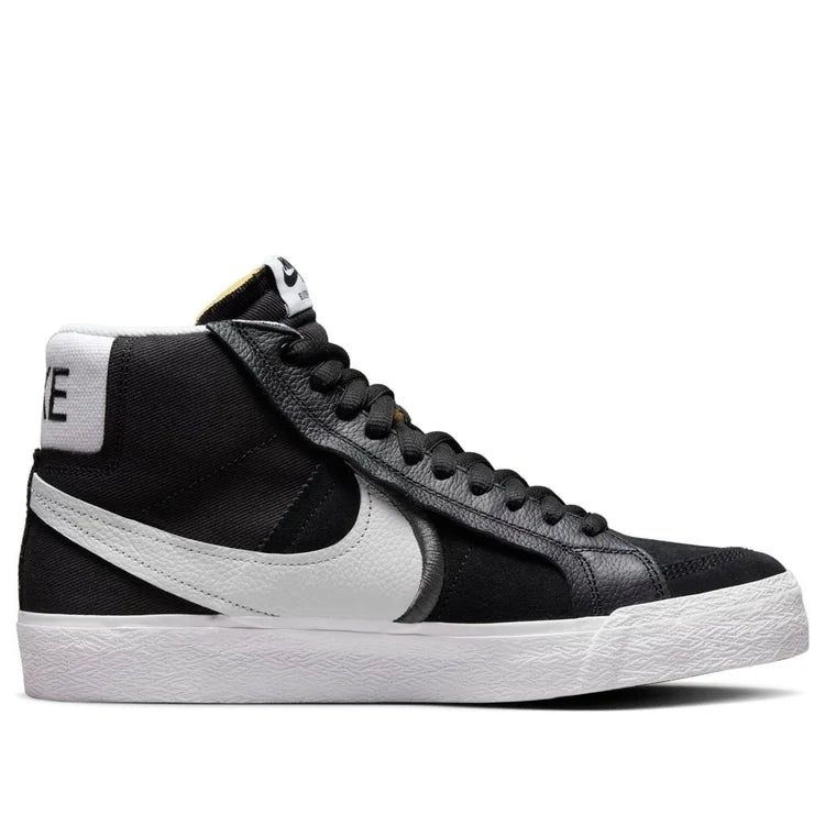 Zoom Blazer Mid Premium SB 'Oversized Swoosh - Black'