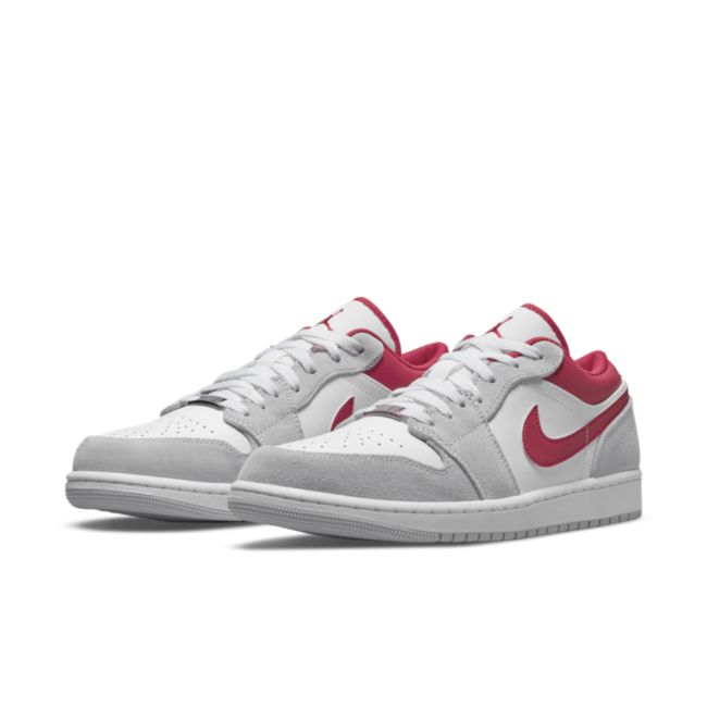 Jordan 1 Low SE "Light Smoke Grey & Gym Red"