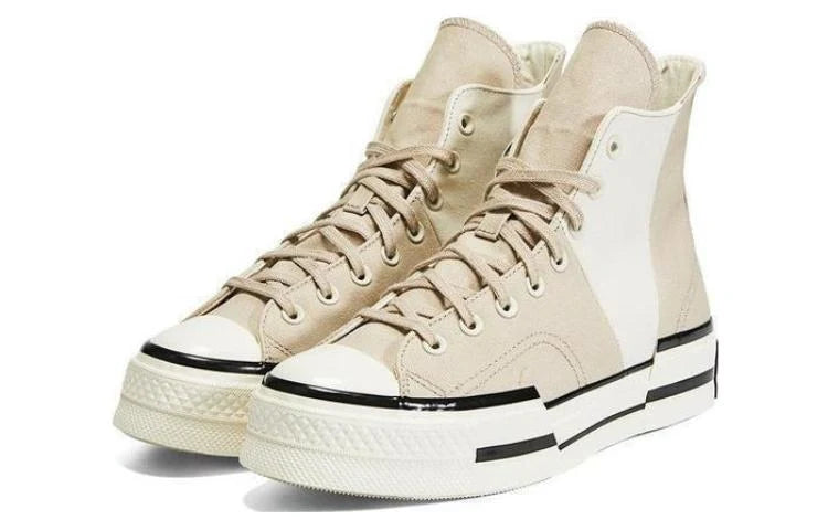 Chuck 70 Hi Plus 'Logo Collage - Beach Stone'