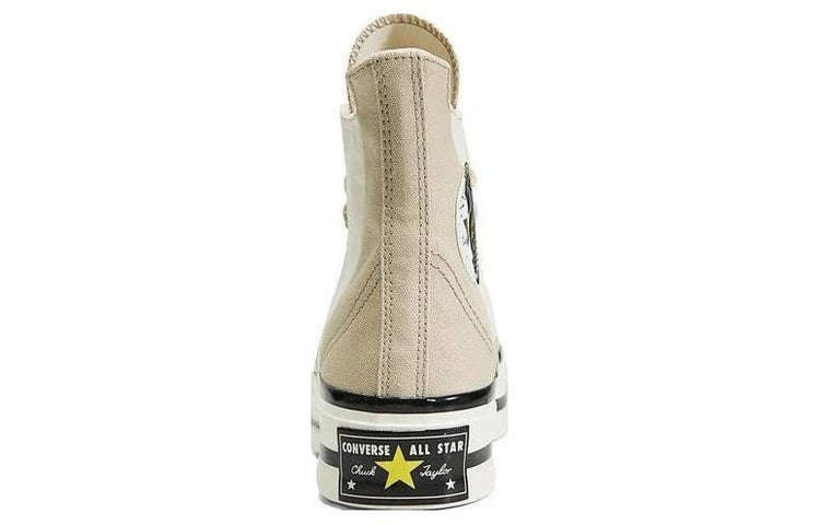 Chuck 70 Hi Plus 'Logo Collage - Beach Stone'