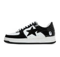 A Bathing Ape Bape Sta Patent Leather “Black White”