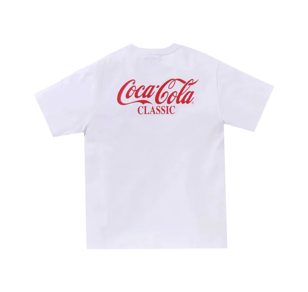 BAPE x Coca-Cola Ape Head Tee White