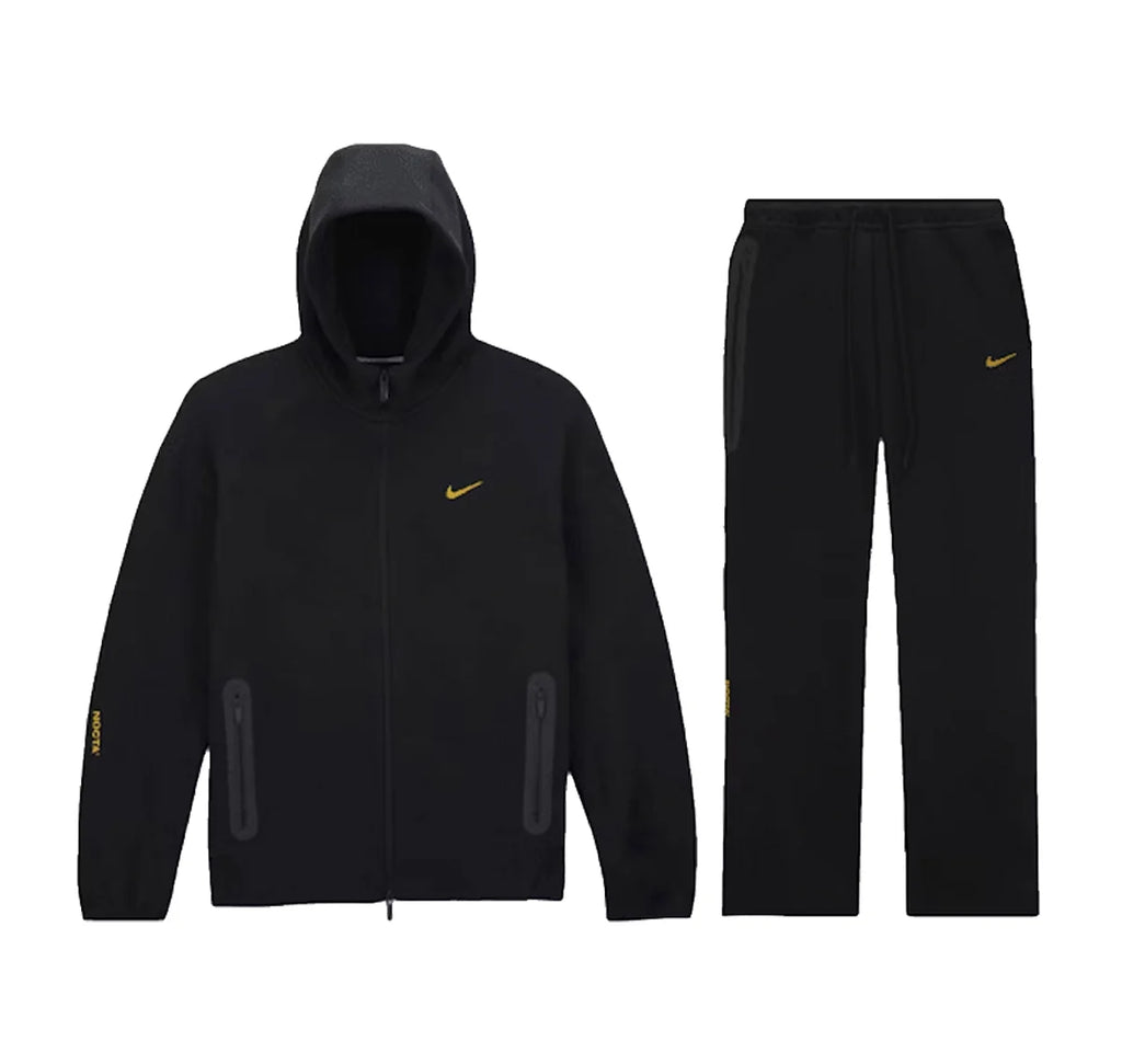 Nike x NOCTA Tech Fleece Hoodie & Joggers Set Black