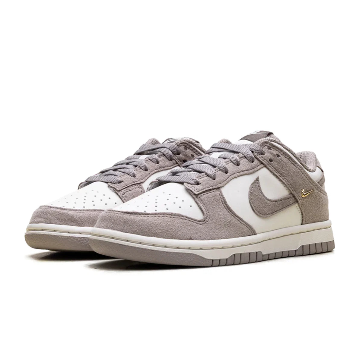 Nike Dunk Low "Rose Whisper Gold Mini Swoosh"