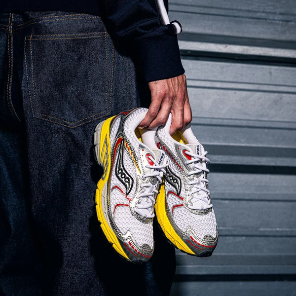Saucony ProGrid Ride 1 White Buttercup