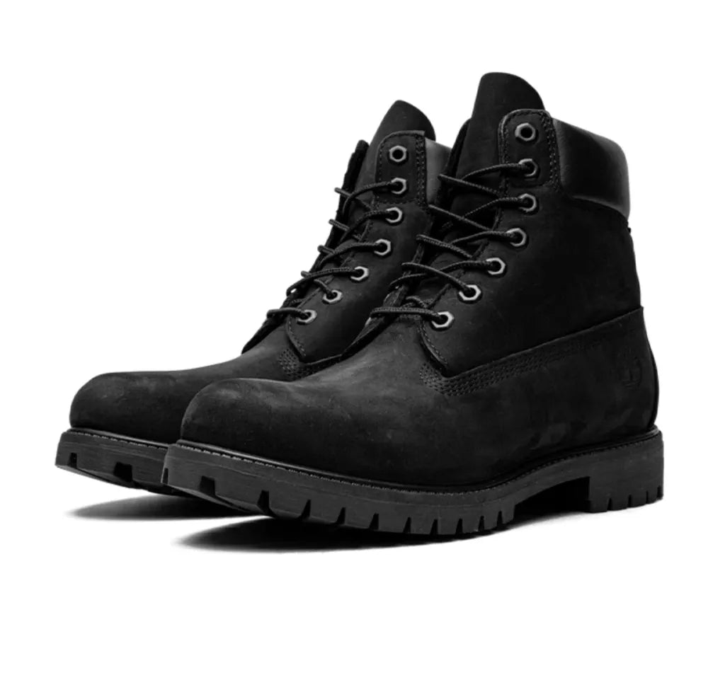 Timberland 6″ Boot Black Nubuck Premium