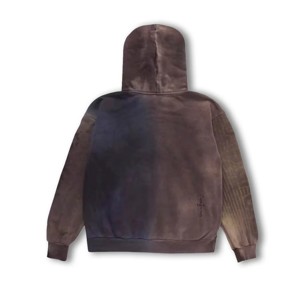 Travis Scott x Nike x FC Barcelona Split-Dye Crest Hoodie Multicolor