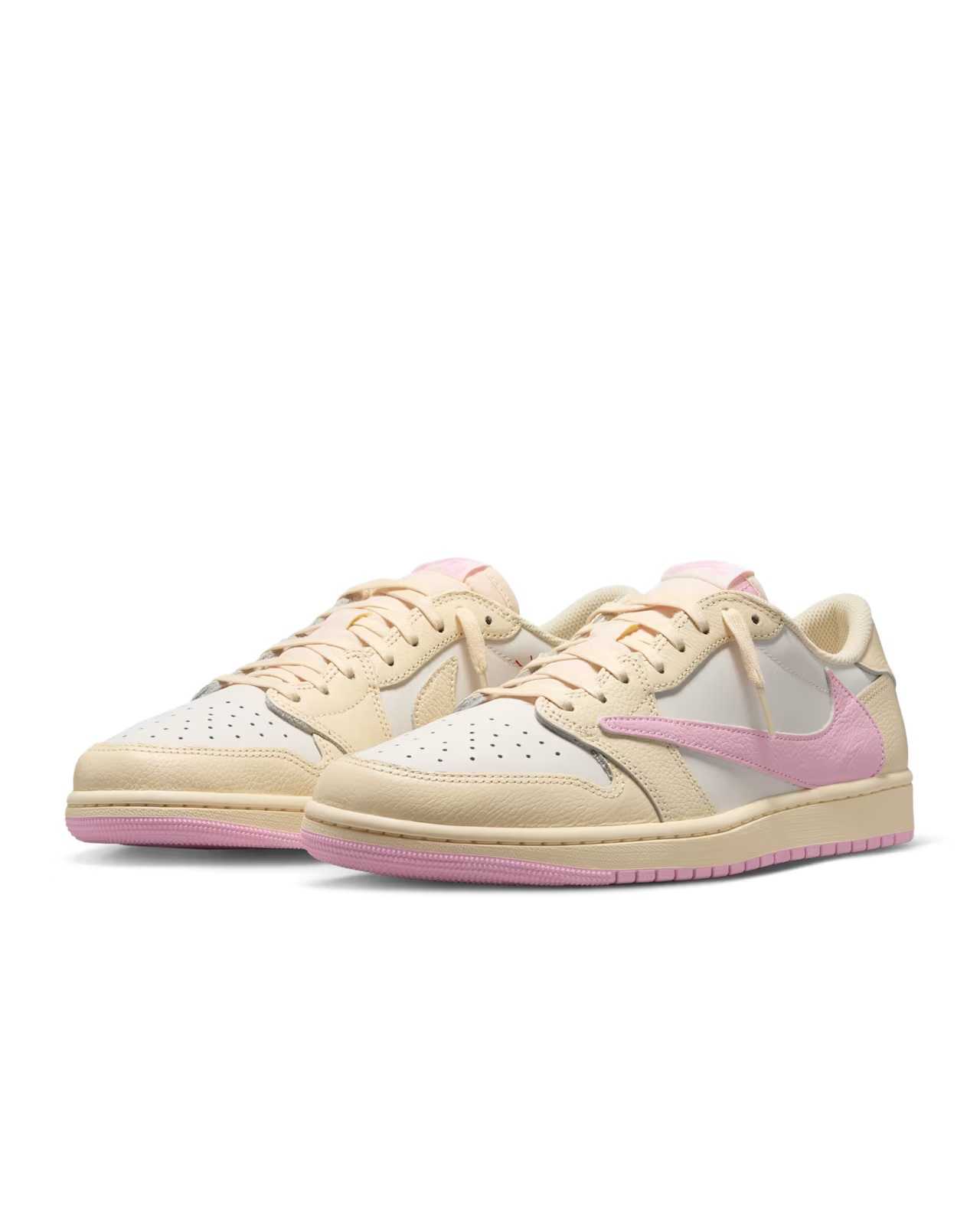 Air Jordan 1 Low x Travis Scott "Muslin & Shy Pink"
