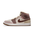 Air Jordan 1 Mid 'Beige/Pink'