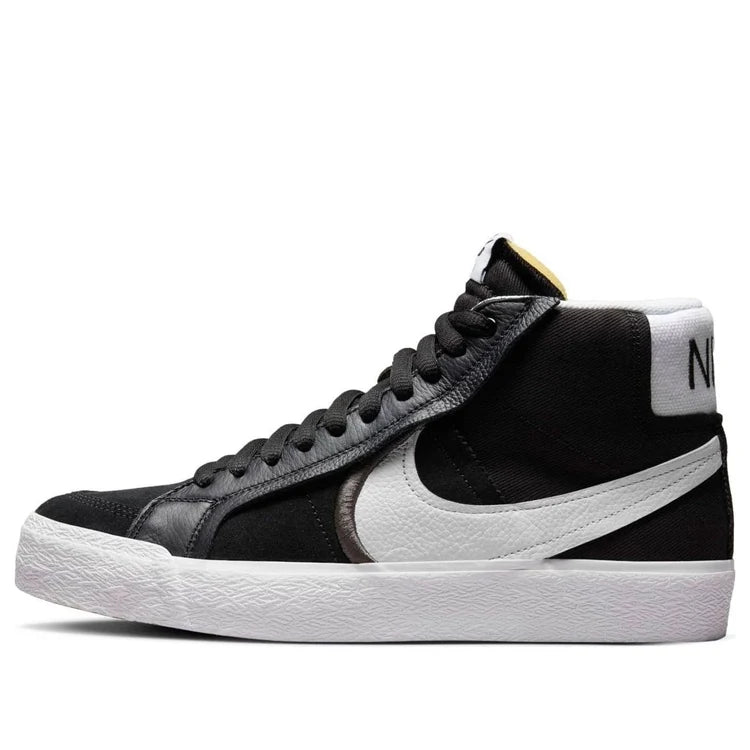Zoom Blazer Mid Premium SB 'Oversized Swoosh - Black'