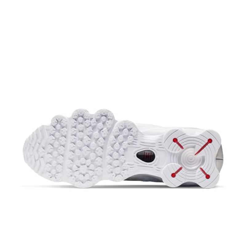 Nike Shox TL "White & Metallic Silver"