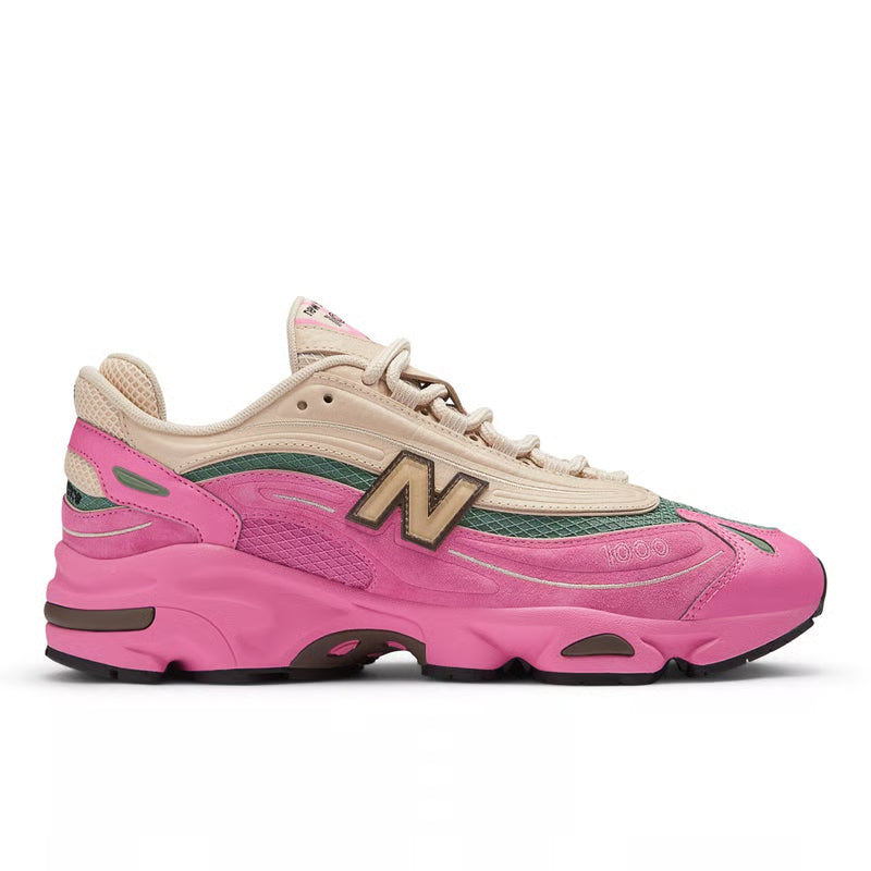 New Balance 1000 trainers "Real Pink & Sandstone"