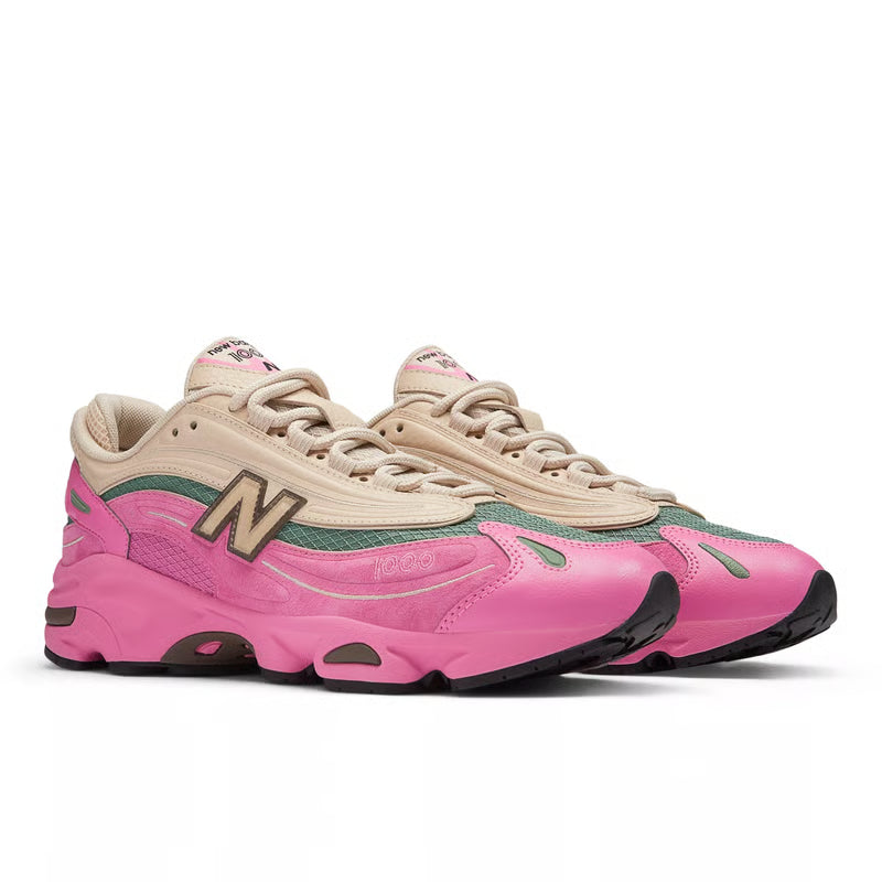 New Balance 1000 trainers "Real Pink & Sandstone"