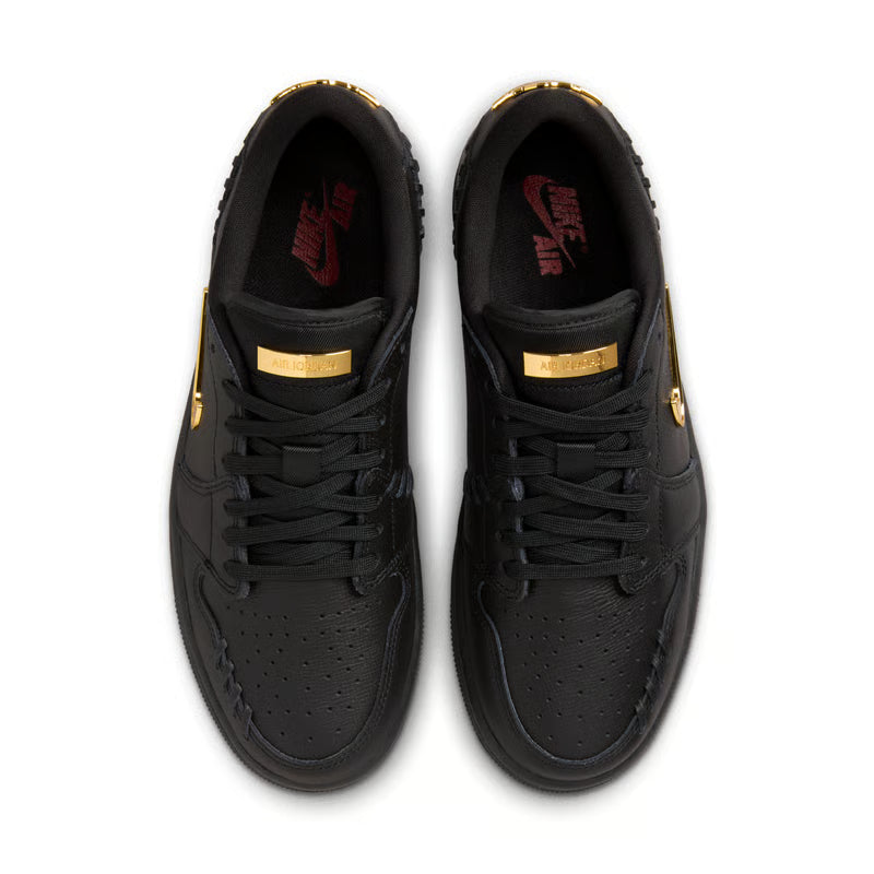 Jordan 1 Low Method of Make "Black & Metallic Gold"