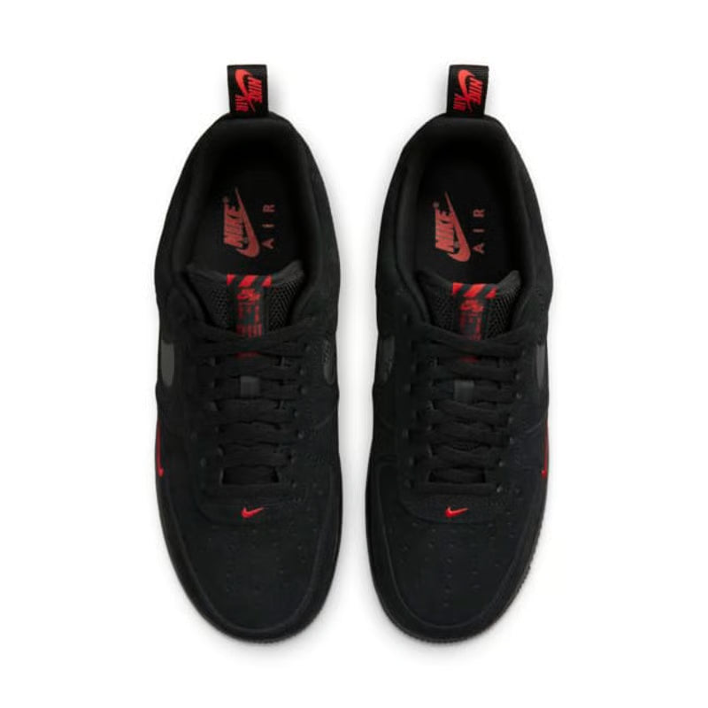 Nike Air Force 1 '07 LV8 "Black & Light Crimson"
