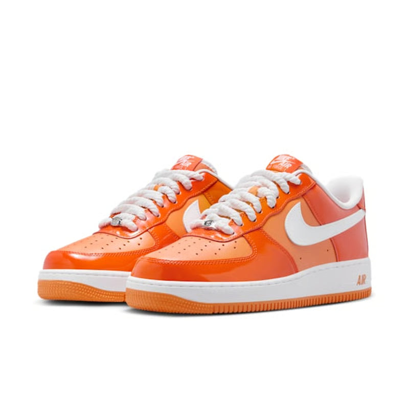 Nike Air Force 1 '07 Patent "Safety Orange"