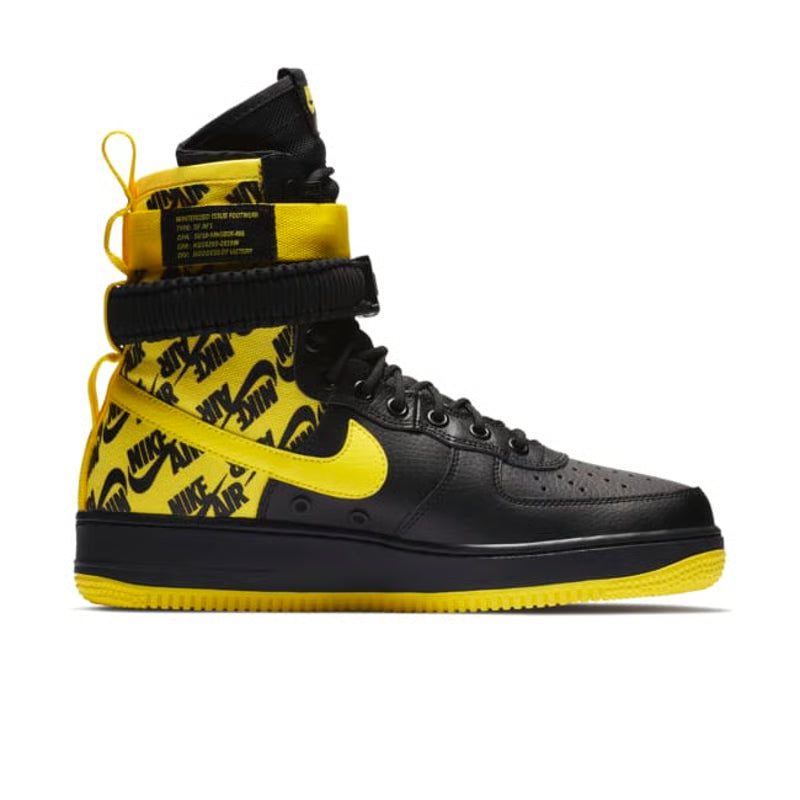 Nike SF Air Force 1 High "Black & Dynamic Yellow"