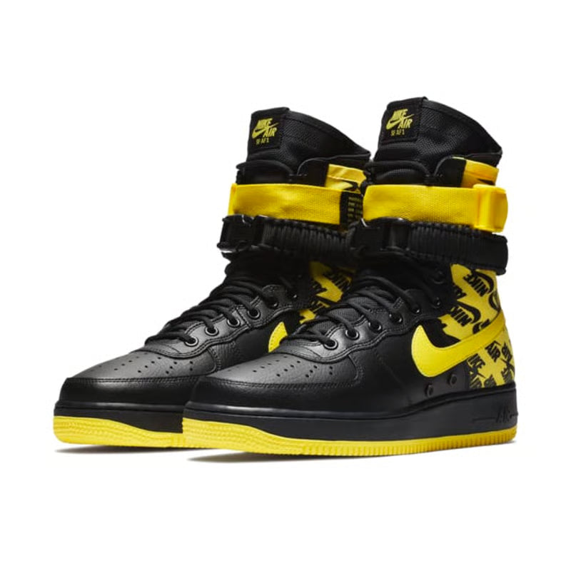 Nike SF Air Force 1 High "Black & Dynamic Yellow"