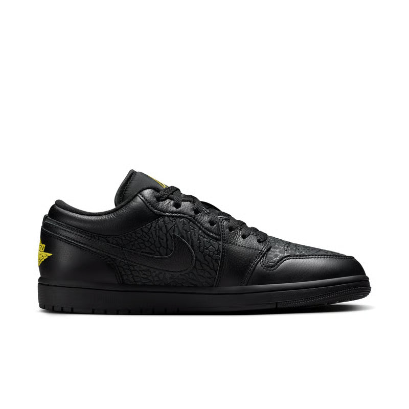 Jordan 1 Low SE "Black Elephant Print"