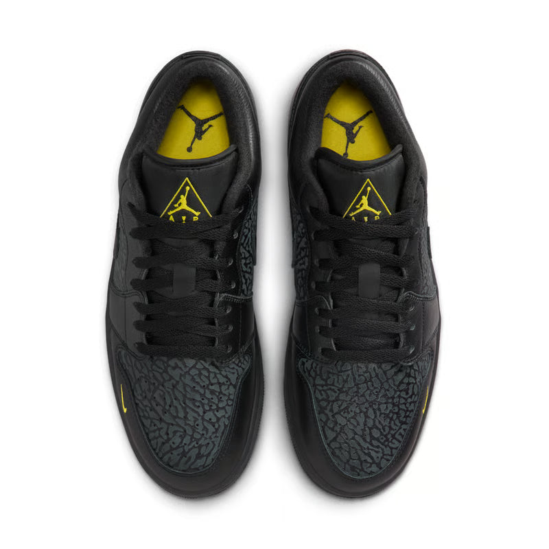 Jordan 1 Low SE "Black Elephant Print"