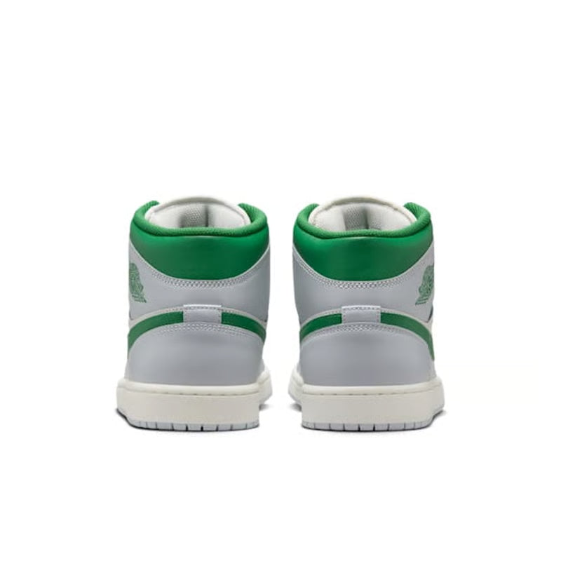 Jordan 1 Mid "Summit White & Pine Green"