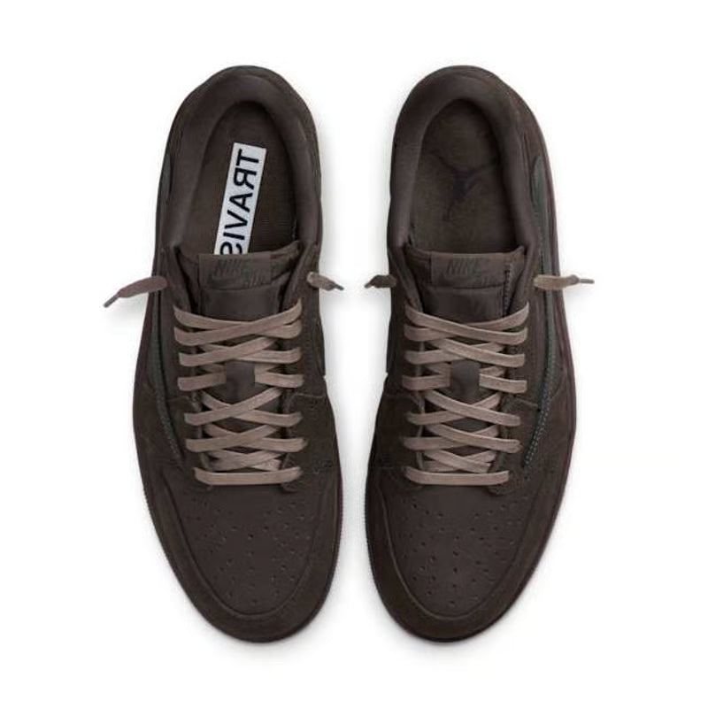 Jordan 1 Low OG x Travis Scott "Velvet Brown & Dark Mocha"