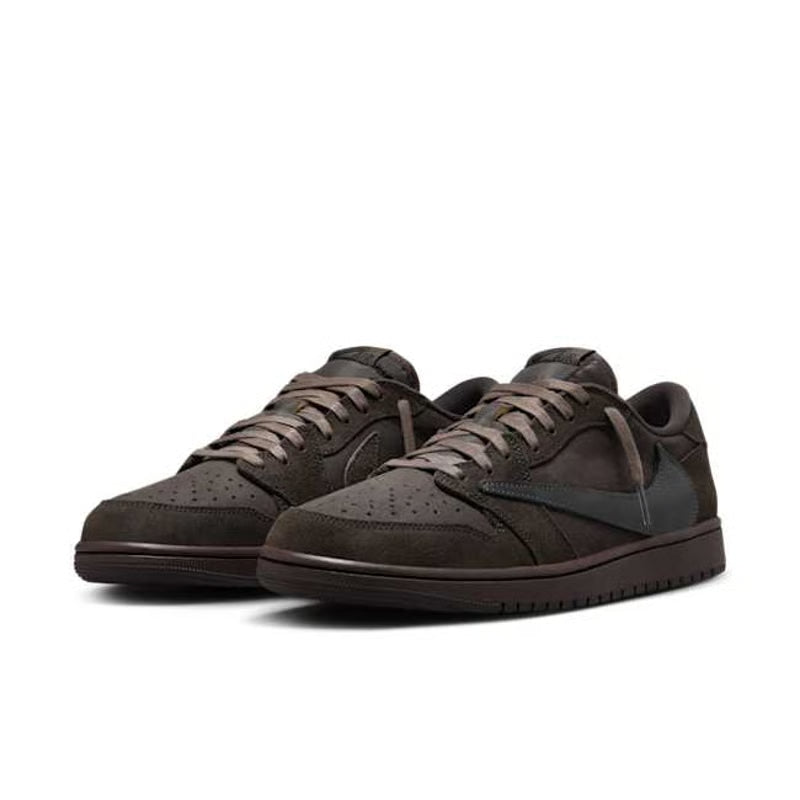Jordan 1 Low OG x Travis Scott "Velvet Brown & Dark Mocha"