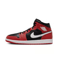 Jordan 1 Mid "Black & Gym Red"