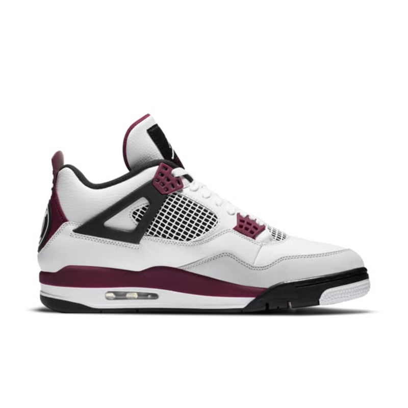 Jordan 4 Retro x Paris Saint-Germain "White Bordeaux"