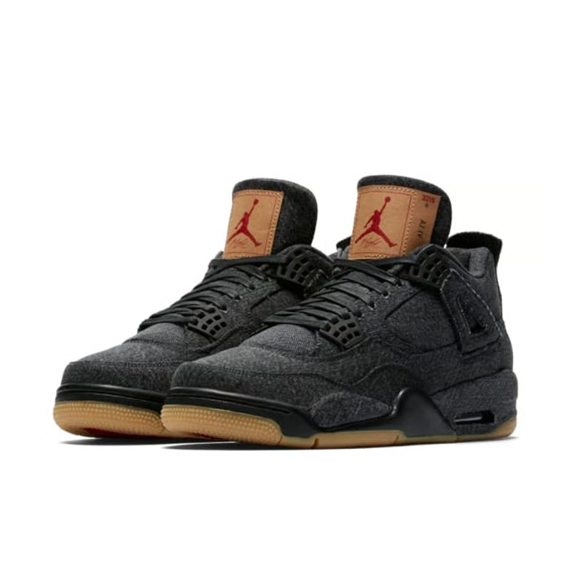 Jordan 4 Retro x Levi's "Black"