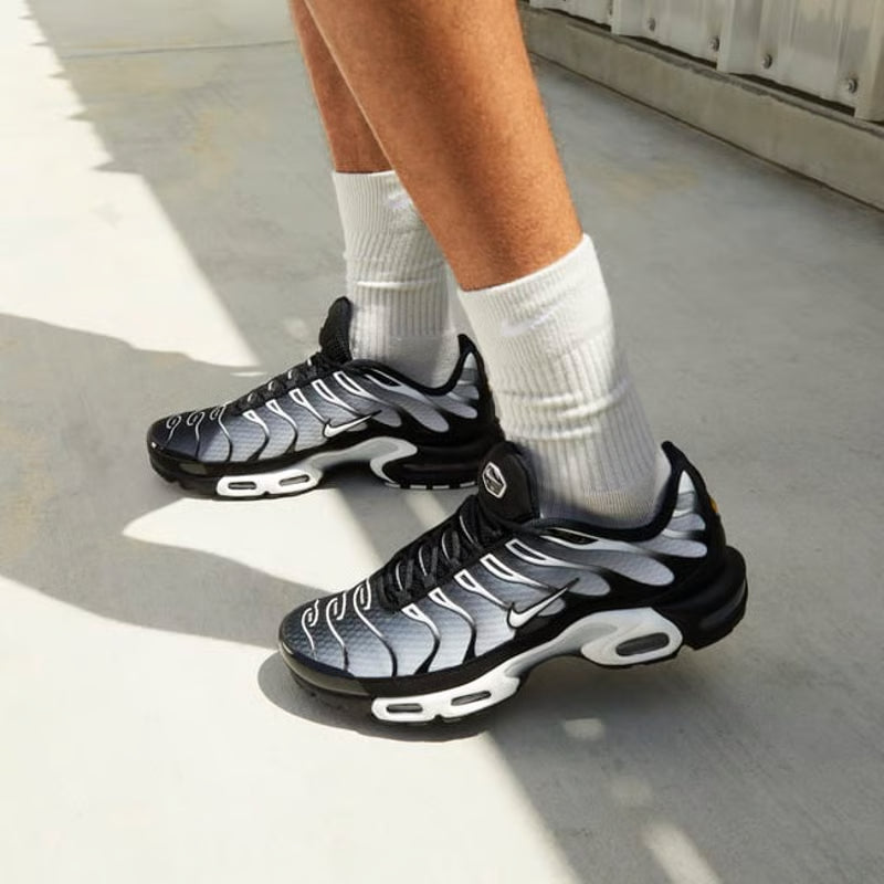 Nike Air Max Plus  "Black & Metallic Silver"
