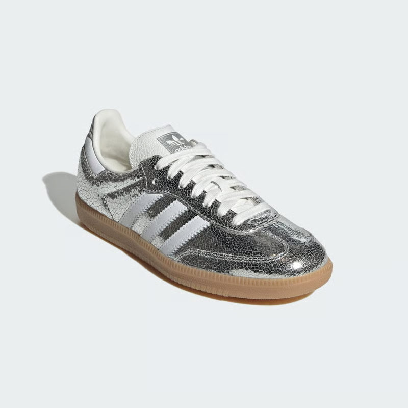 adidas Samba OG  "Silver Metallic & Cloud White"