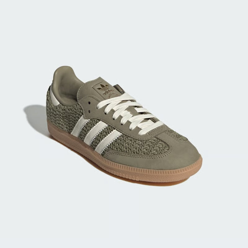 adidas Samba OG ‘Crochet Pack’  "Orbit Green & Cream White"