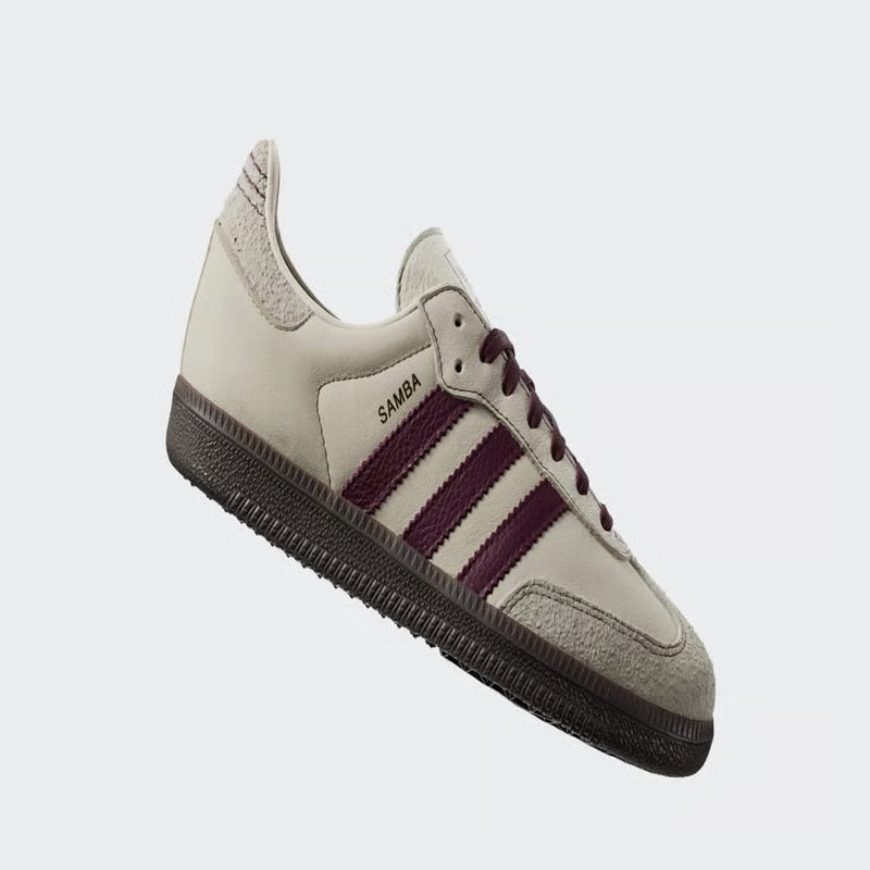adidas Samba OG  "Wonder White & Maroon"