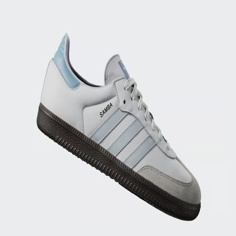 adidas Samba OG  "Cloud White & Halo Blue"