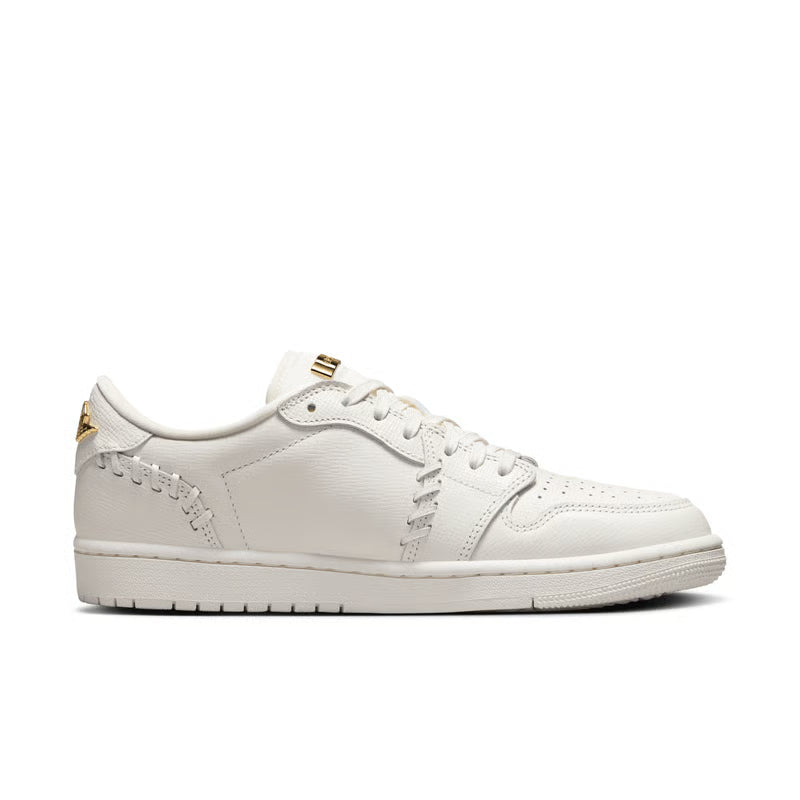 Jordan 1 Low Method of Make  "Sail & Metallic Gold"
