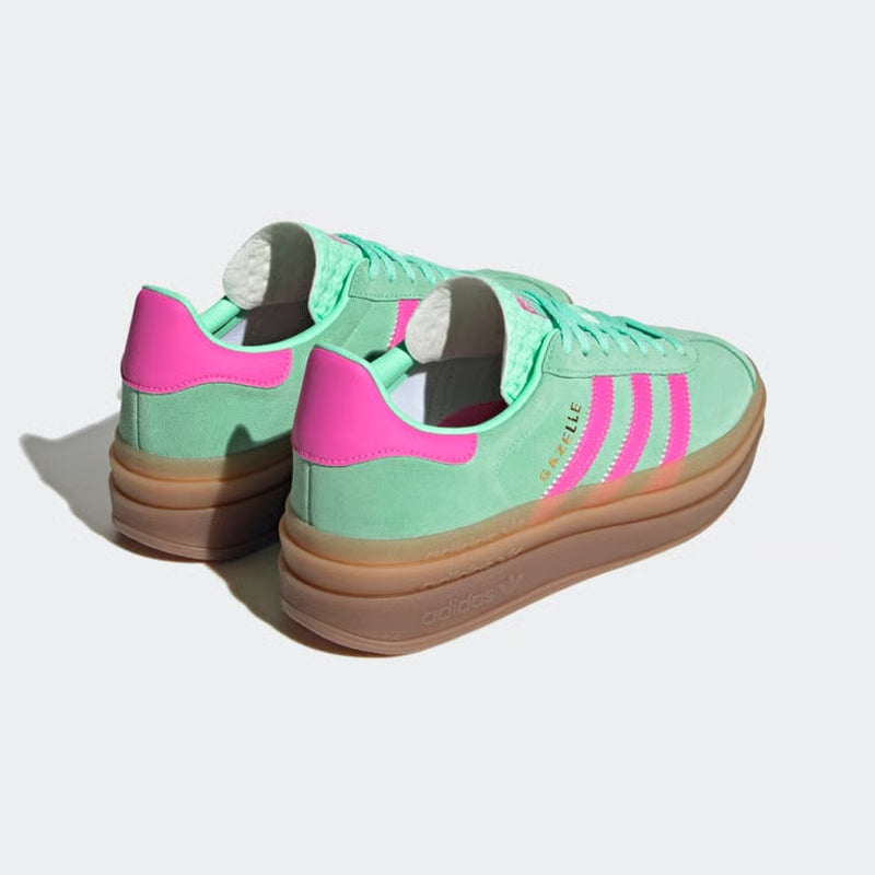 adidas Gazelle Bold  "Pulse Mint & Screaming Pink"