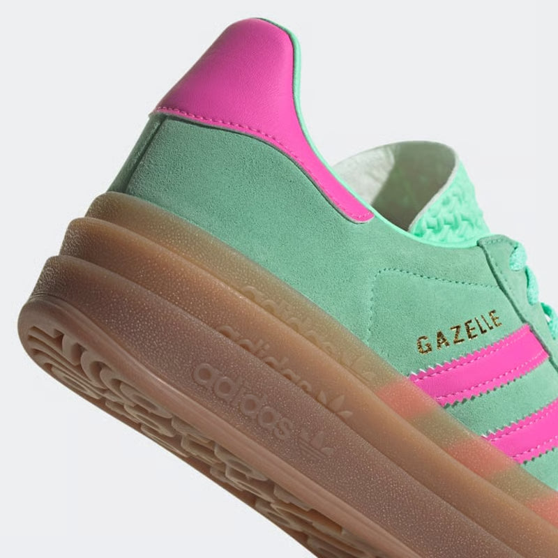 adidas Gazelle Bold  "Pulse Mint & Screaming Pink"