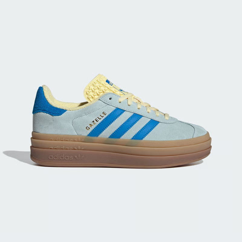 adidas Gazelle Bold   "Almost Blue & Almost Yellow"