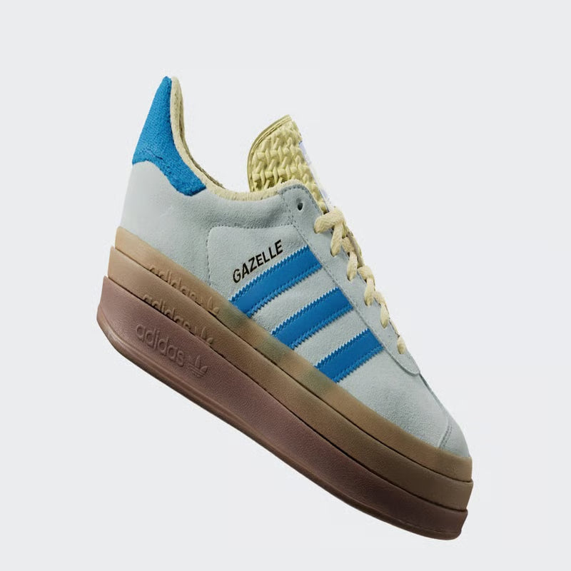 adidas Gazelle Bold   "Almost Blue & Almost Yellow"