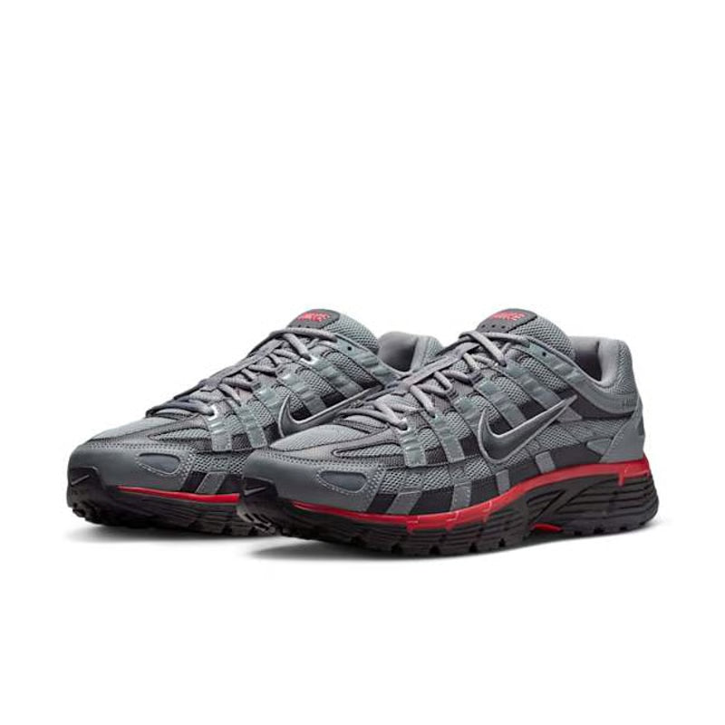 Nike P-6000 "Cool Grey & University Red"